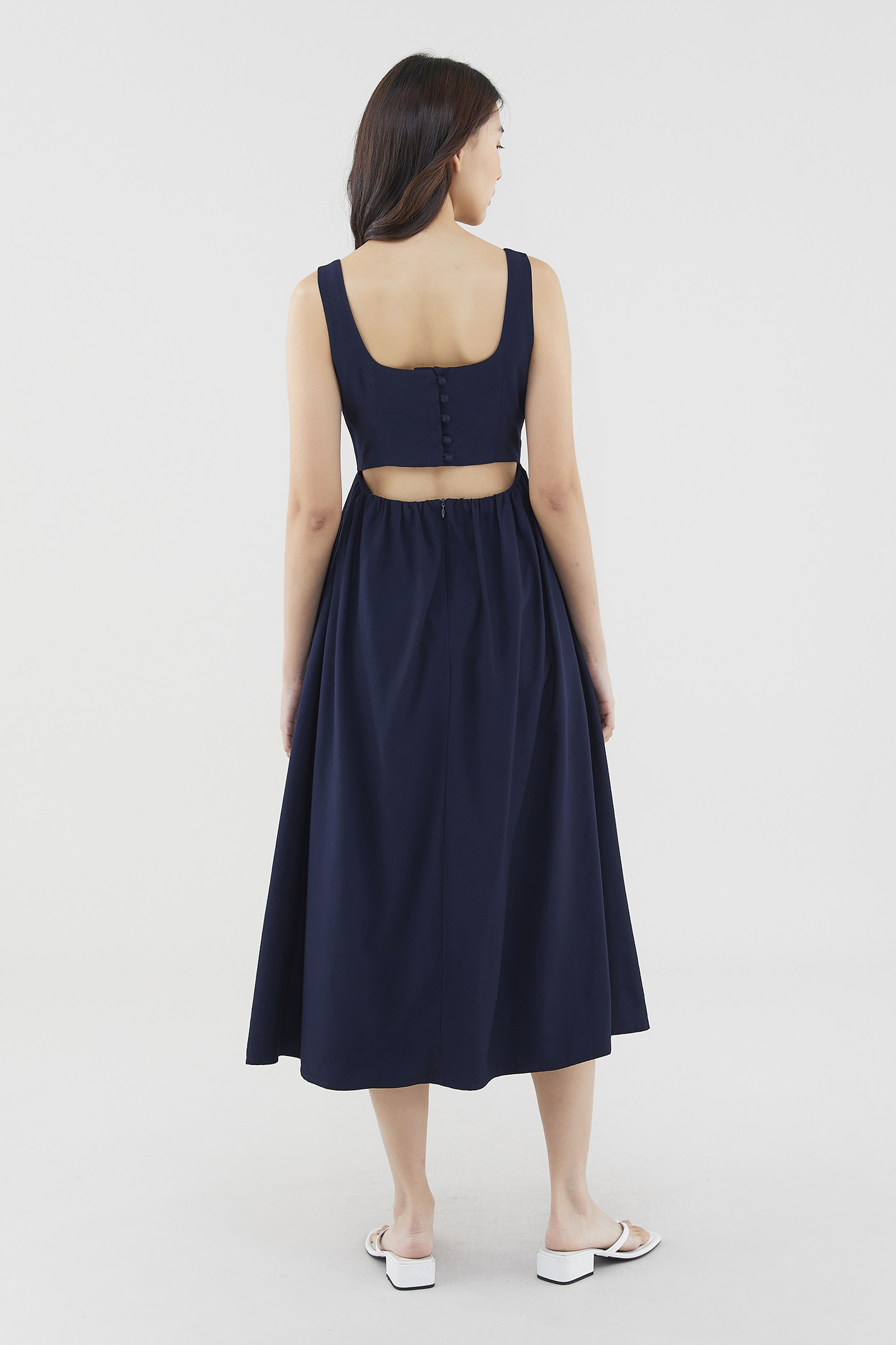 Gerica Back Cut-Out Dress