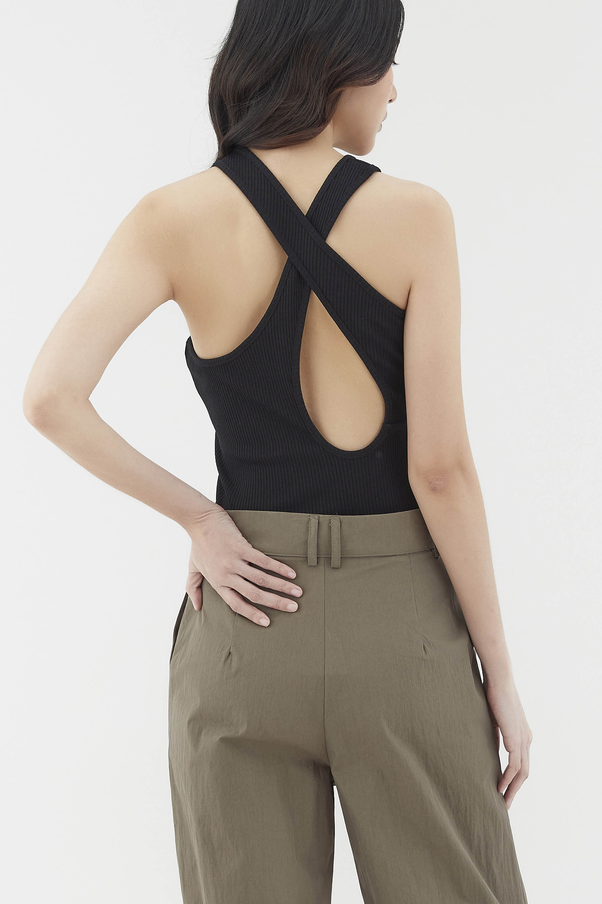 Malca Cut-Out Back Top