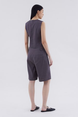 Yelena Linen Waistcoat