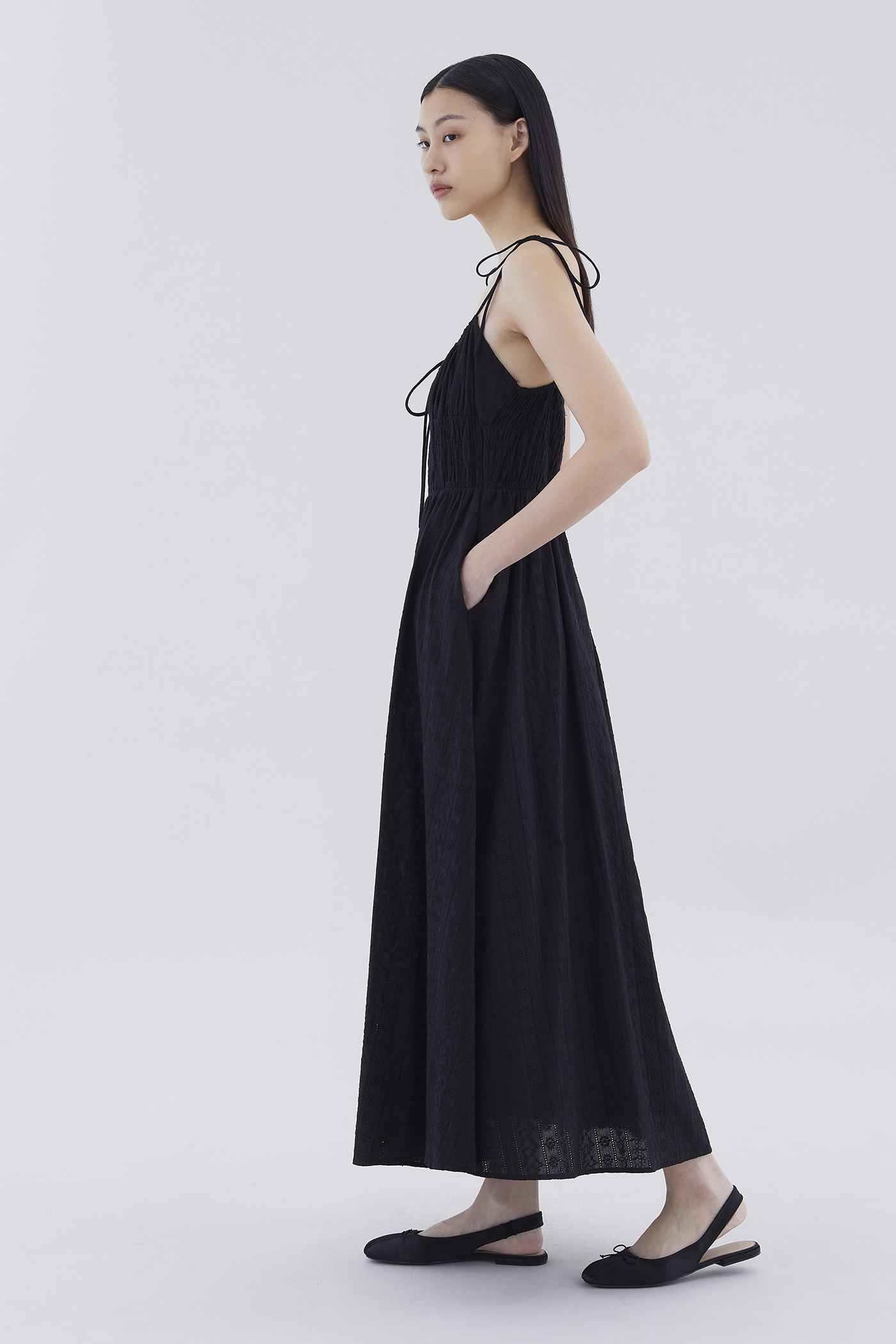 Felena Smock-Waist Dress
