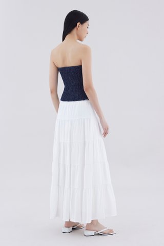 Valentia Pleated Tube Top