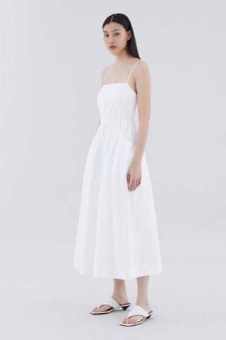 Richo Square-Neck Dress