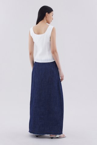 Detrice Open Slit Top