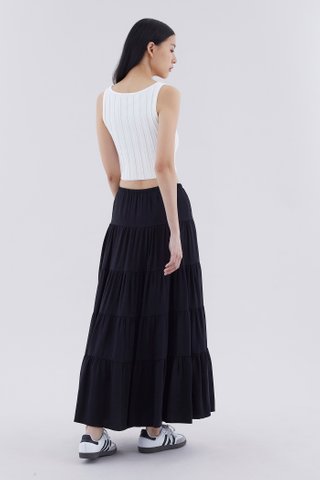 Garsha Tiered Skirt