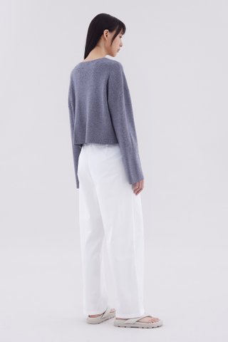 Zephy Front-Tie Relaxed Cardigan