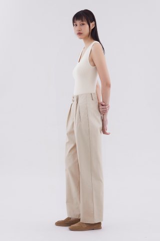 Mabele High-Rise Straight Pants