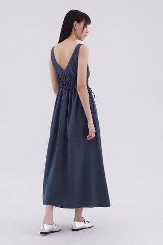 Leah Drawstring Dress