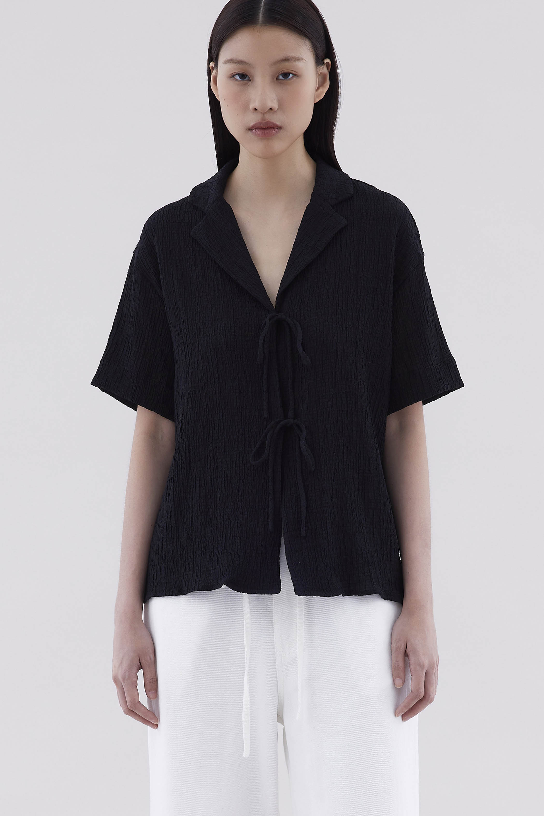 Verene Front Tie Shirt