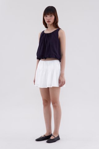 Hazelyn Gathered Neck Top