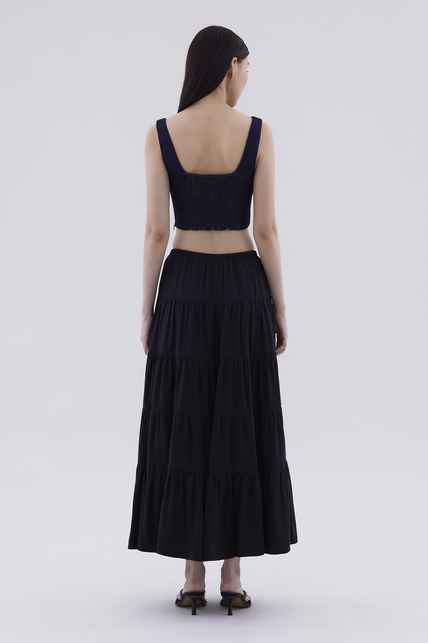 Maradith Square Neck Crop Top