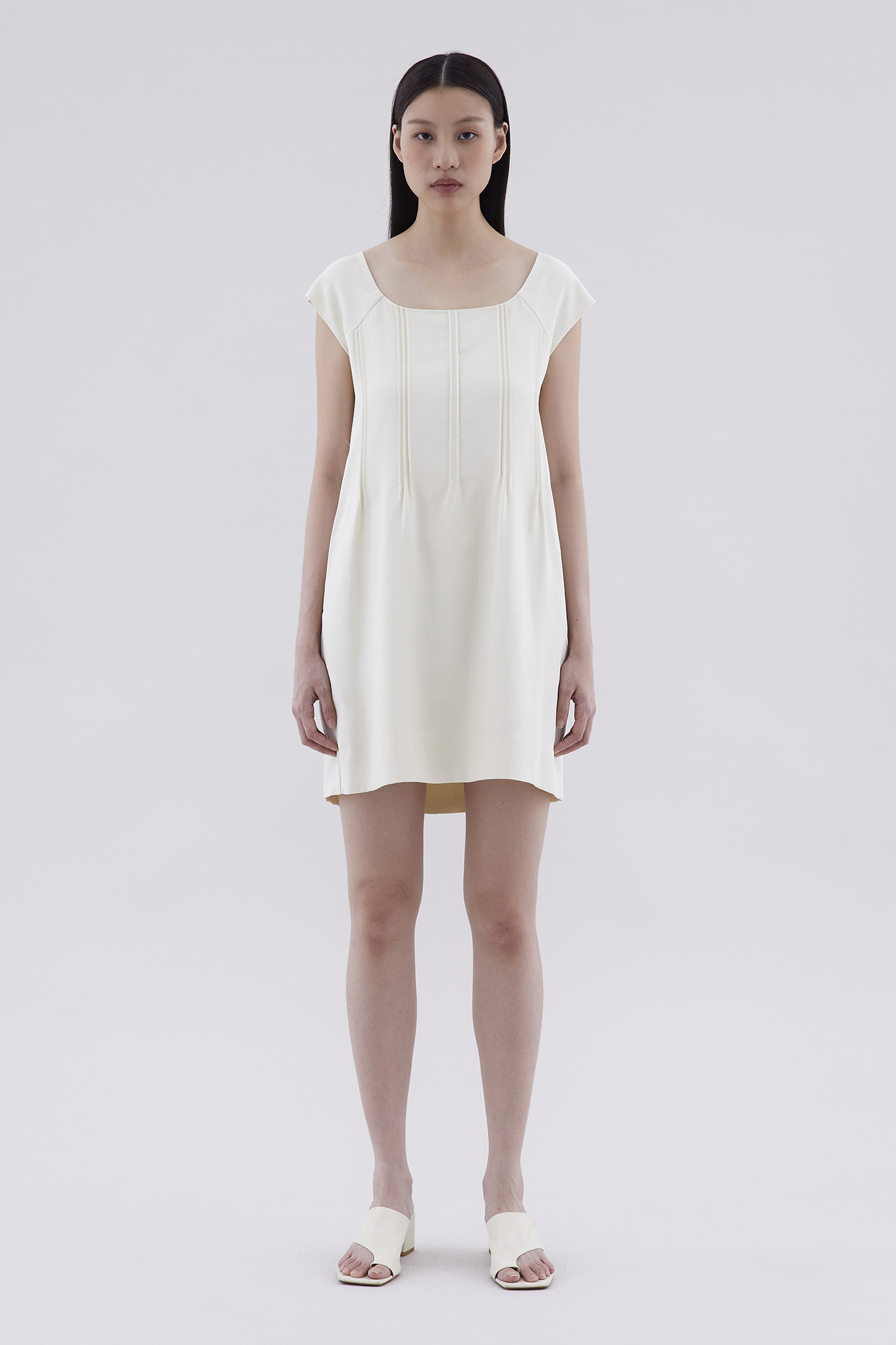 Paige Pin-Tuck Dress