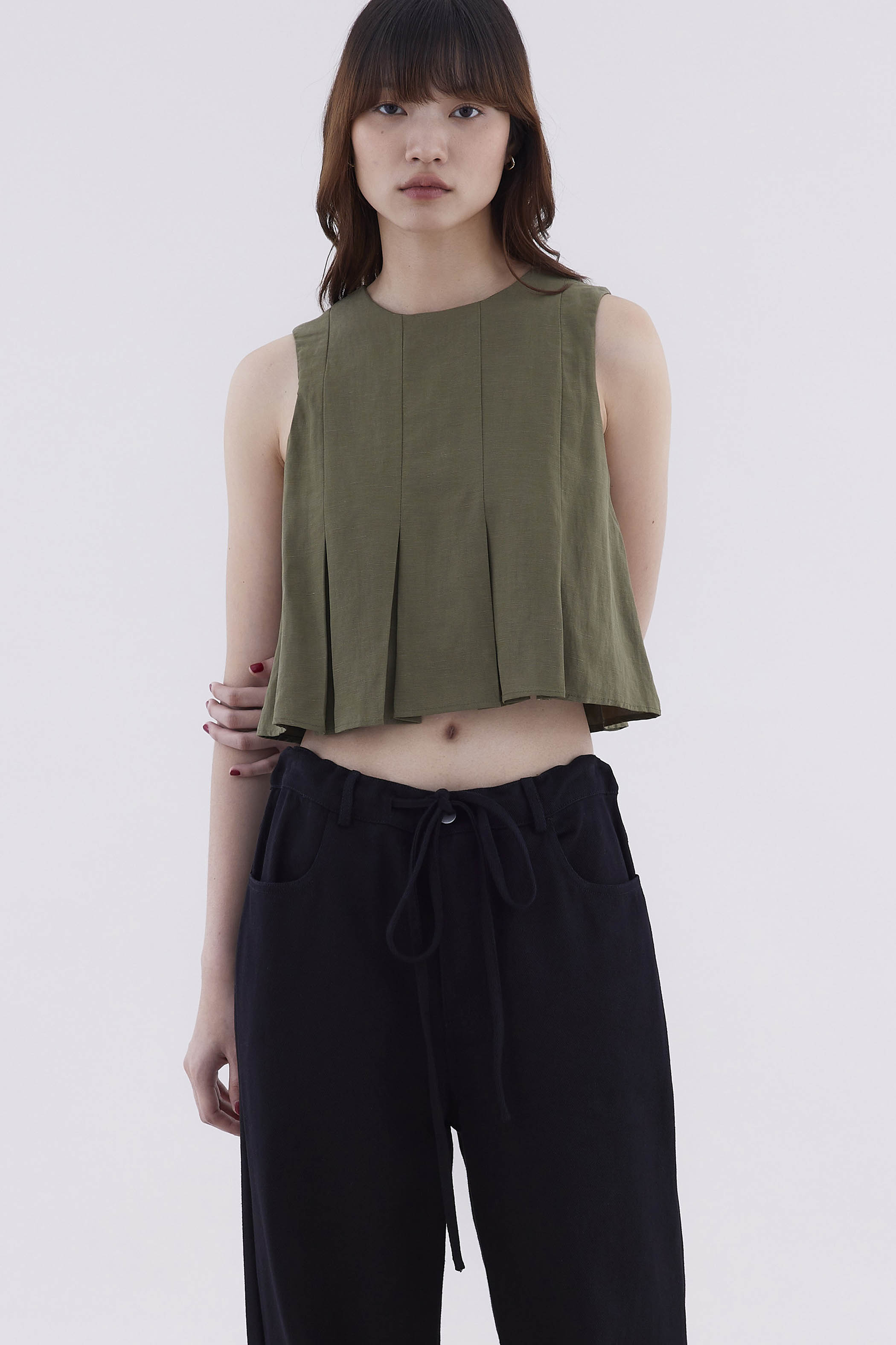 Lyno Pleated Top