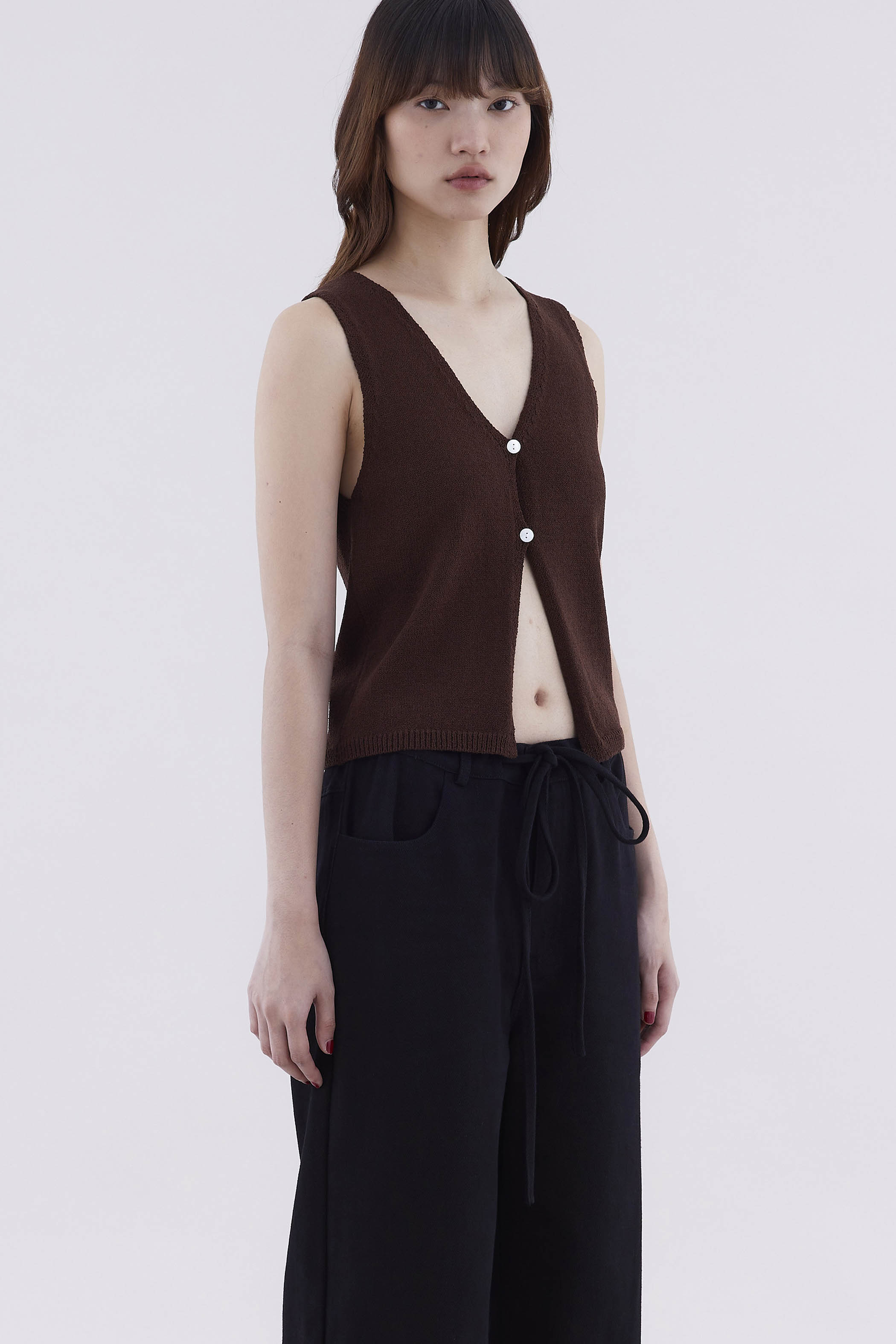 Gwenyth Relaxed Knit Vest