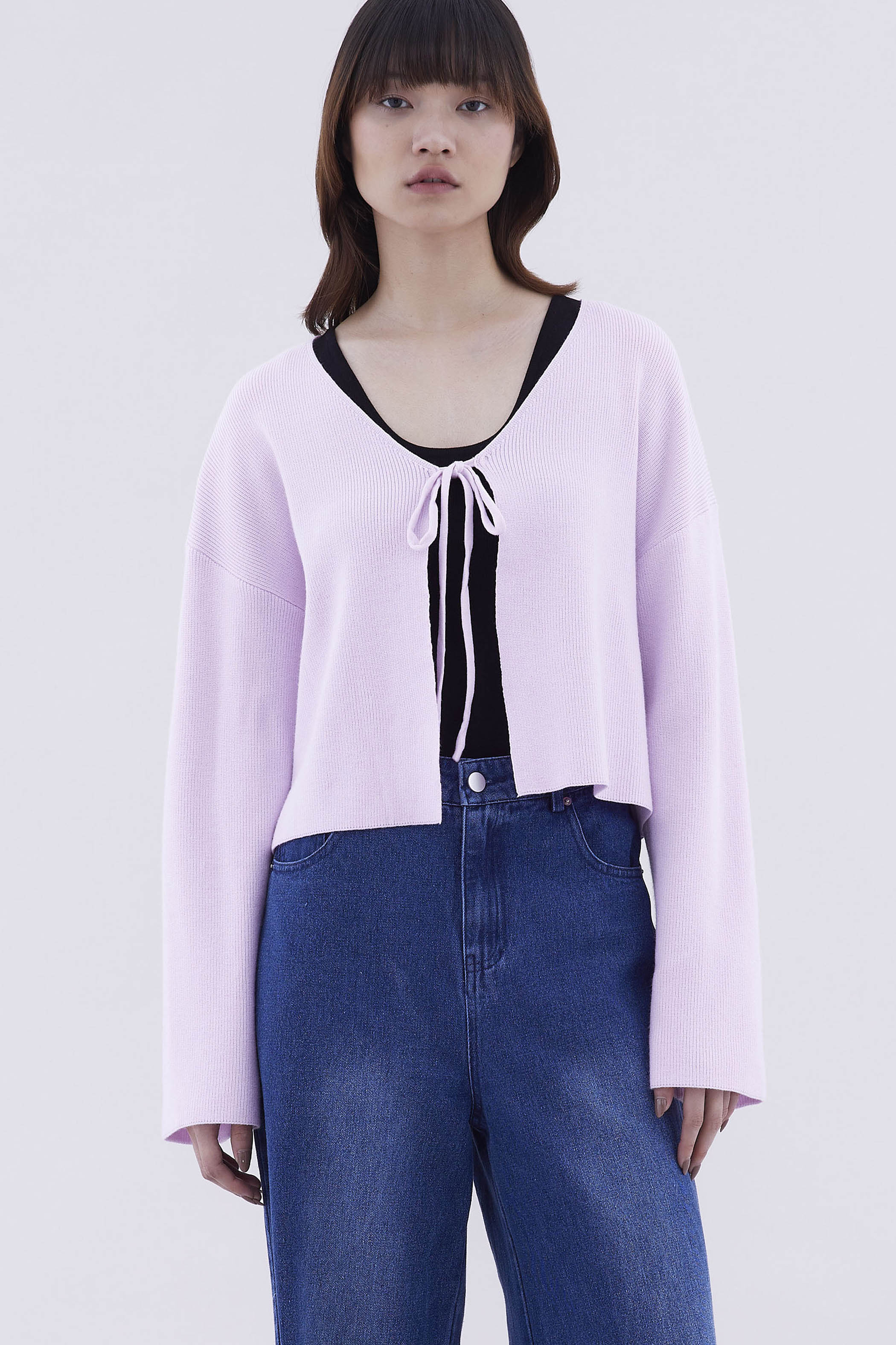 Zephy Front-Tie Relaxed Cardigan