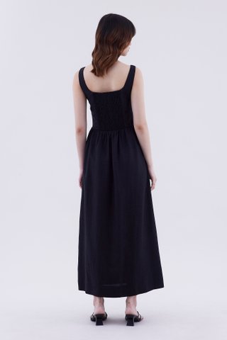 Marlene Square Neck Swing Dress