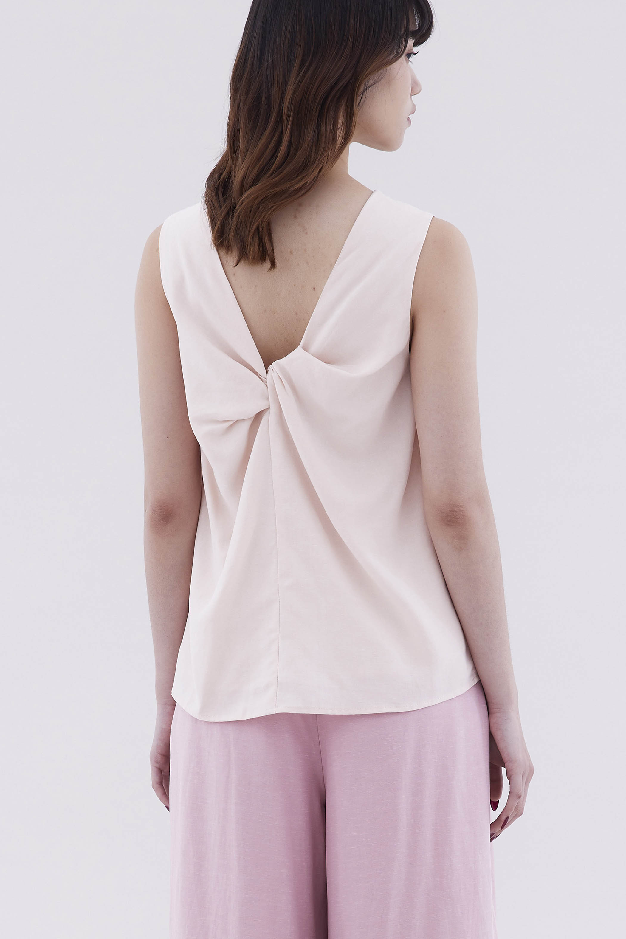 Jerusia Knot-Back Top