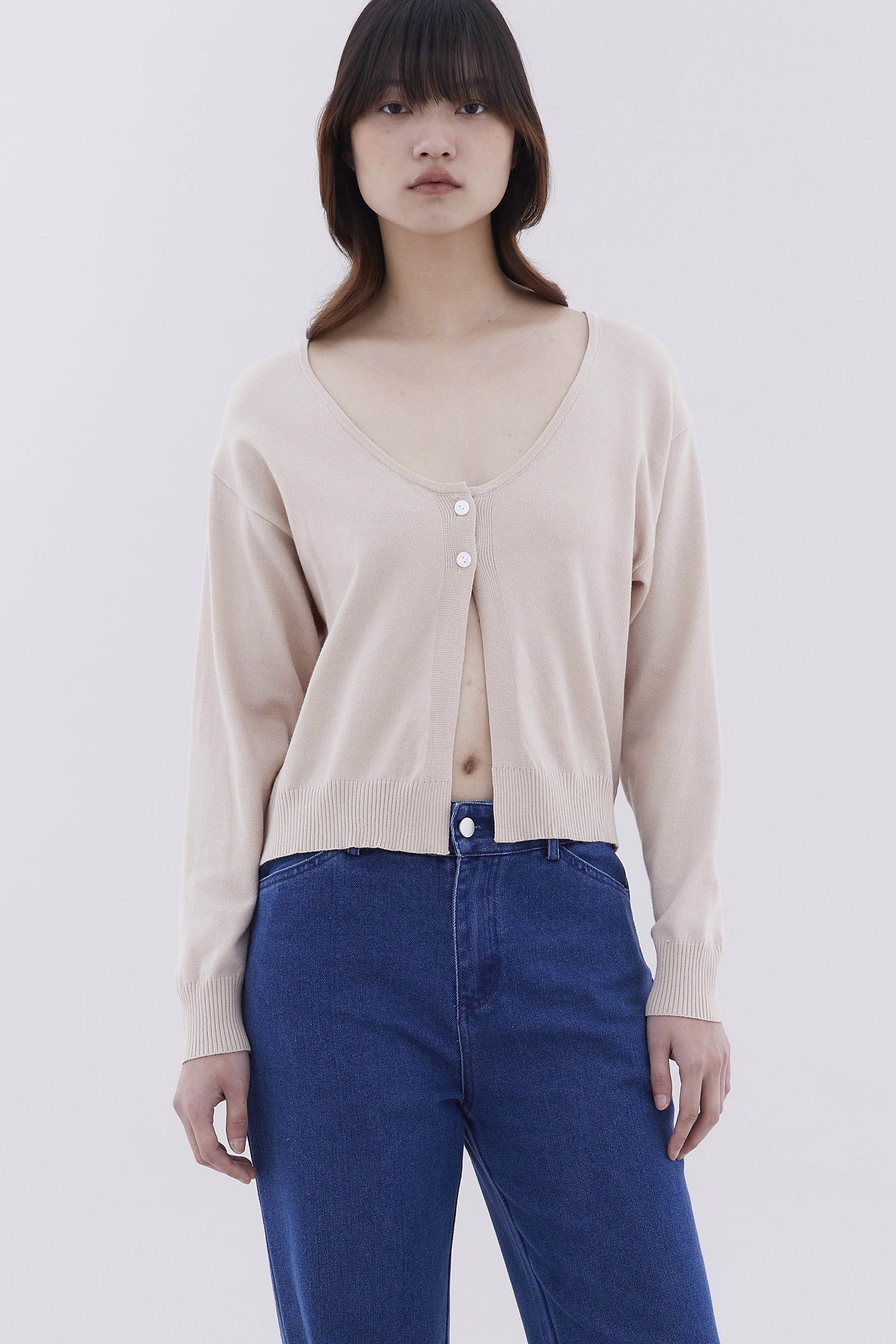 Chloe Two-Button Cardigan