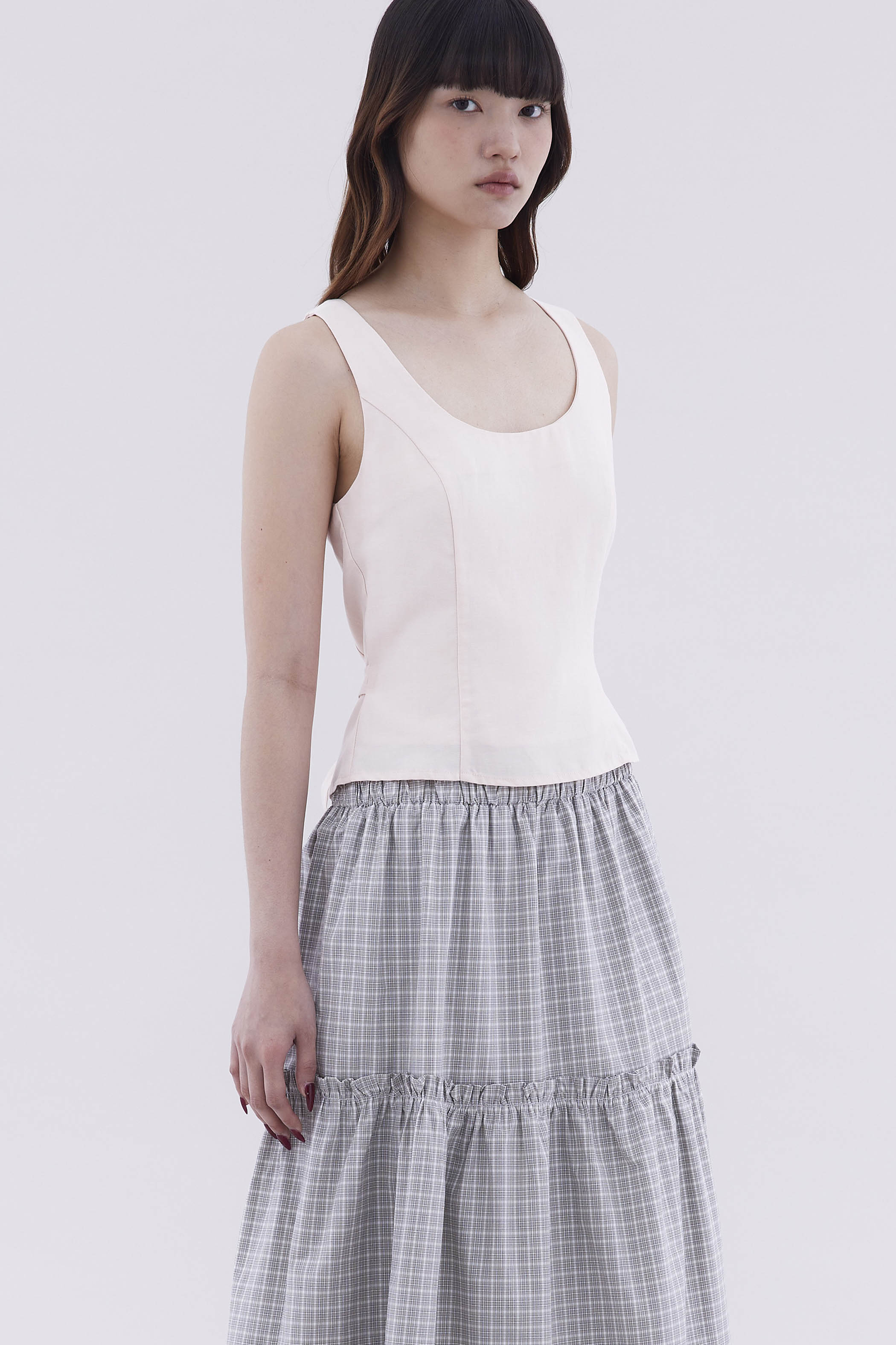 Delba Tie-Waist Top