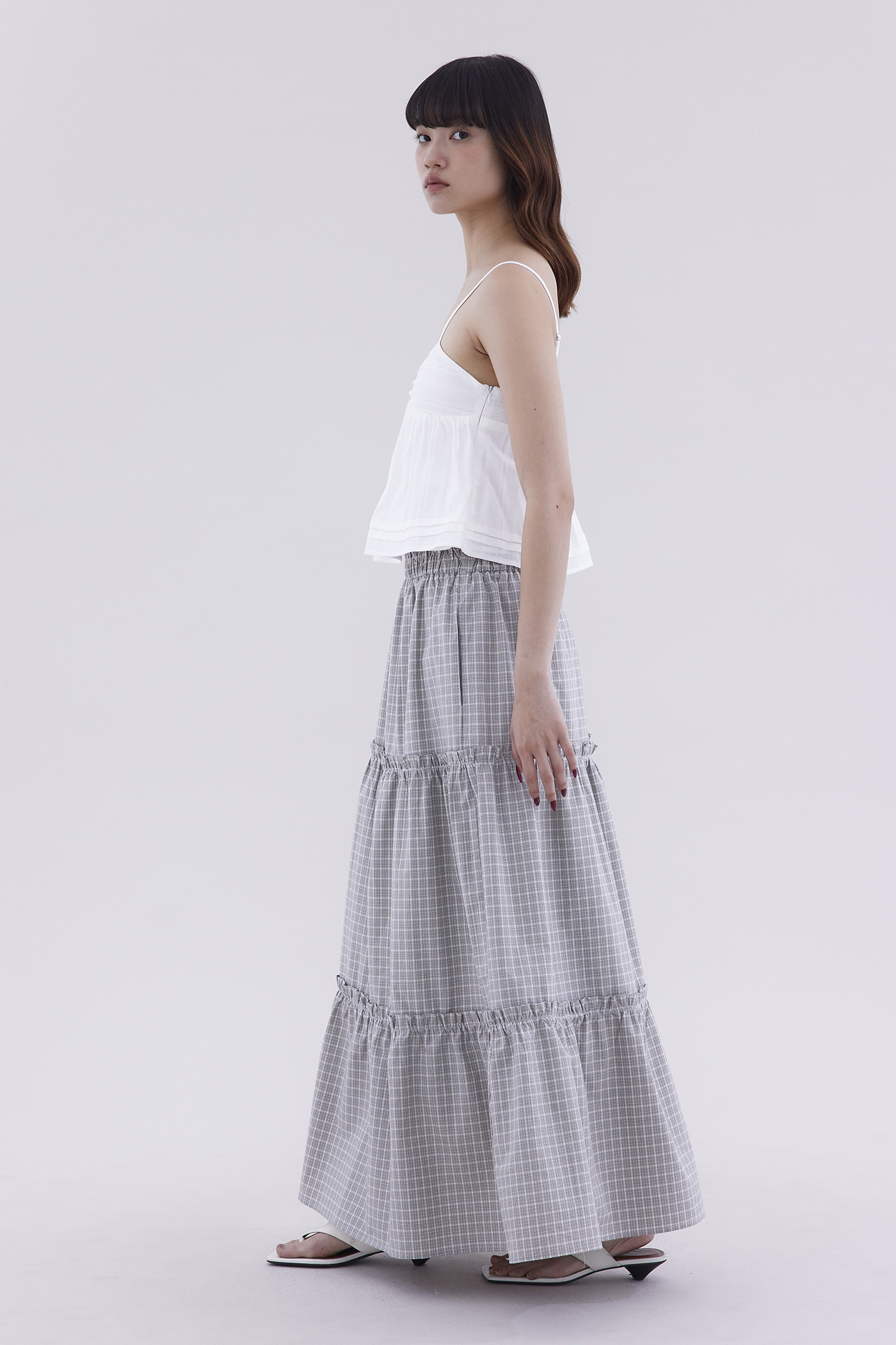 Aloura Ruch Tiered Skirt