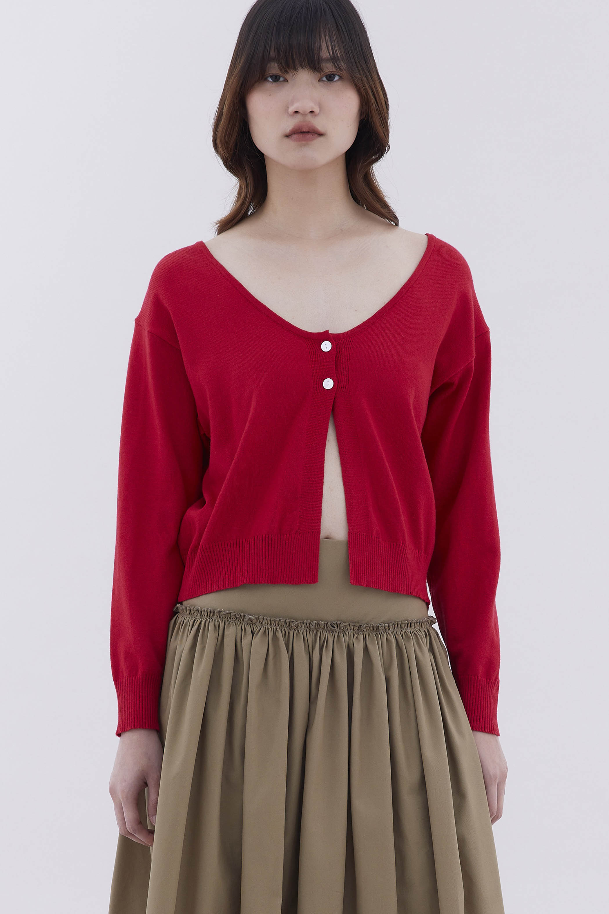 Chloe Two-Button Cardigan