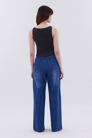 Karene Tie-Front Knit Crop Top