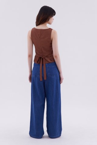 Delba Tie-Waist Top