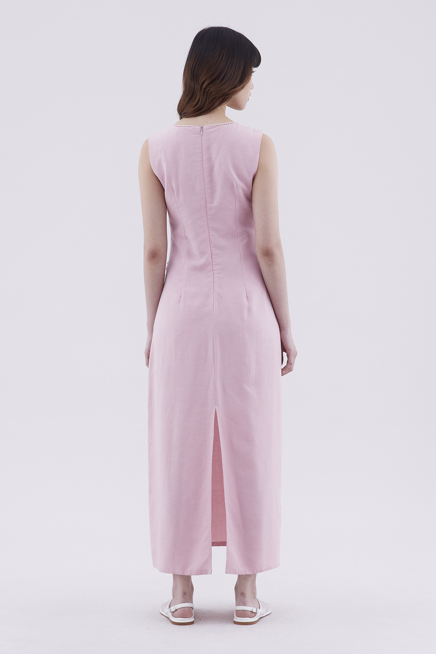 Mariem Side-Ruch Dress