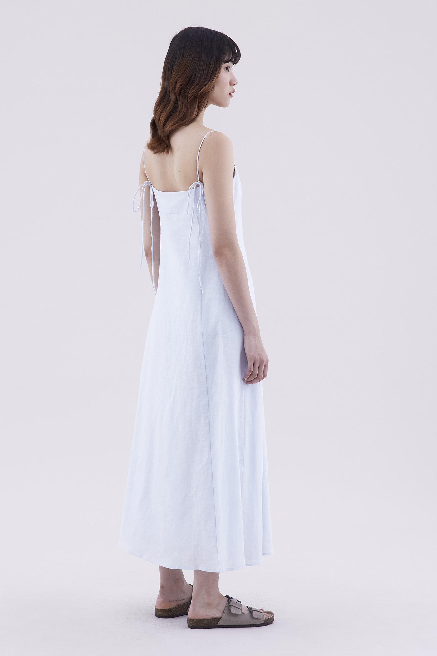 Perlette Tie-Back Dress