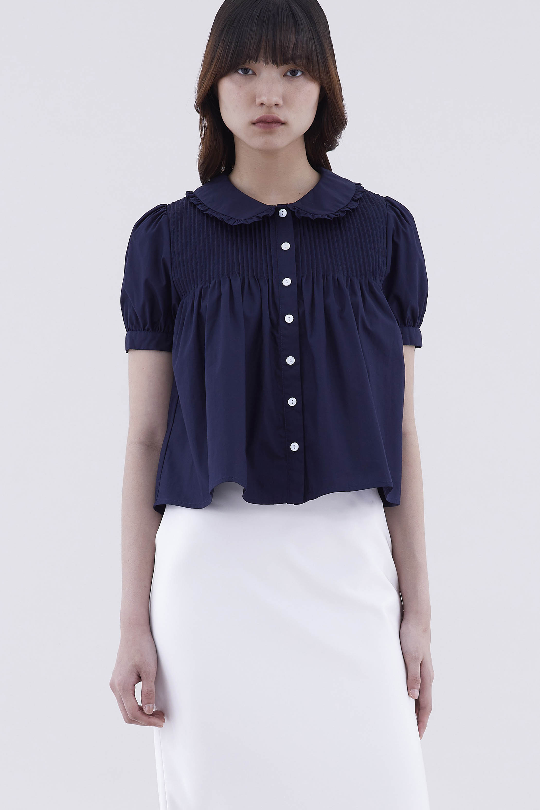 Tarea Pin-Tuck Shirt