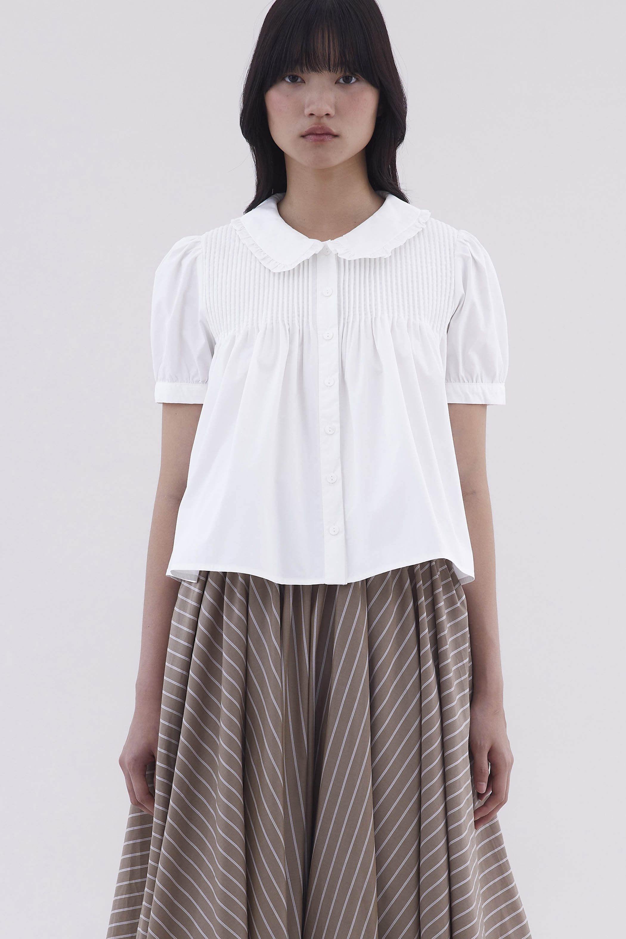 Tarea Pin-Tuck Shirt
