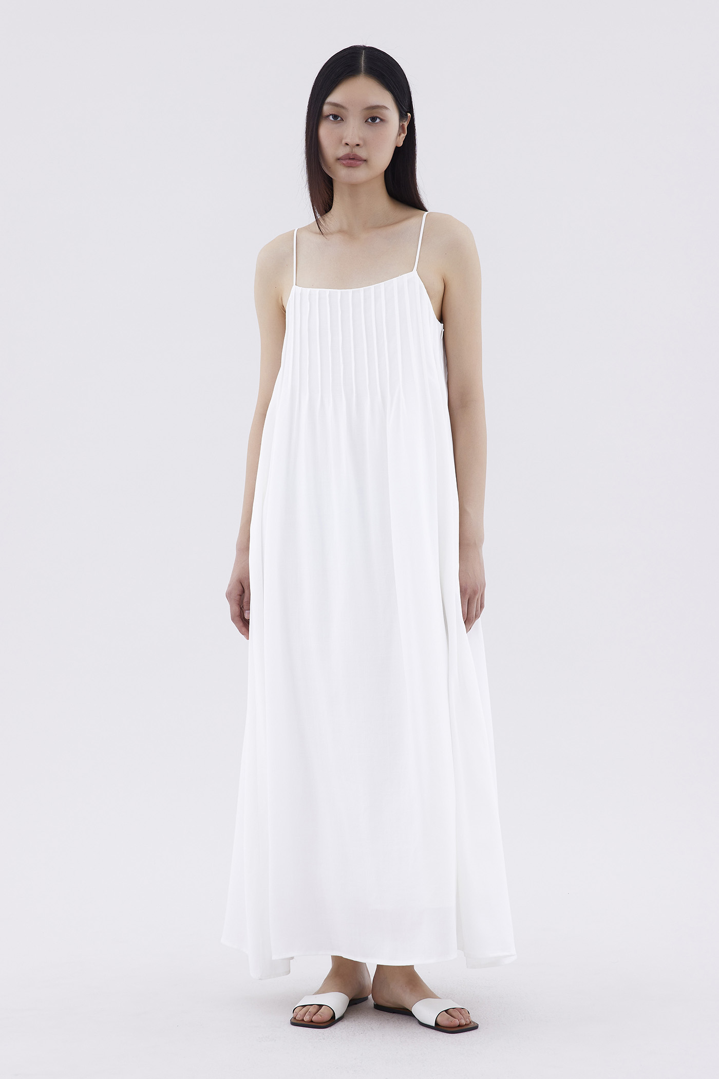 Eris Pleated Dress