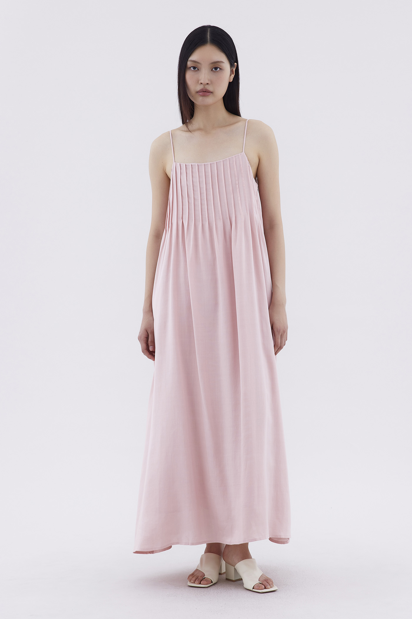 Eris Pleated Dress