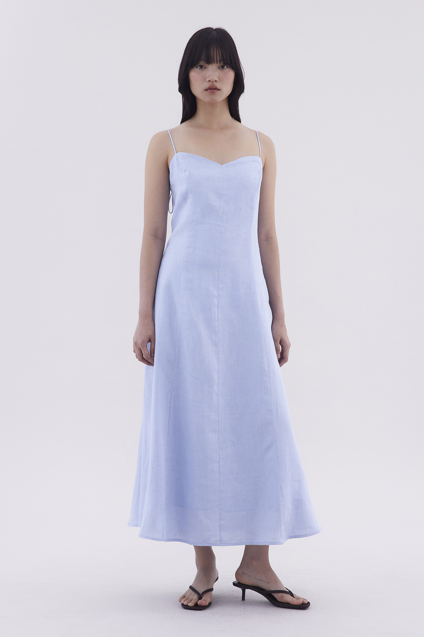 Triska Back-Tie Slip Dress