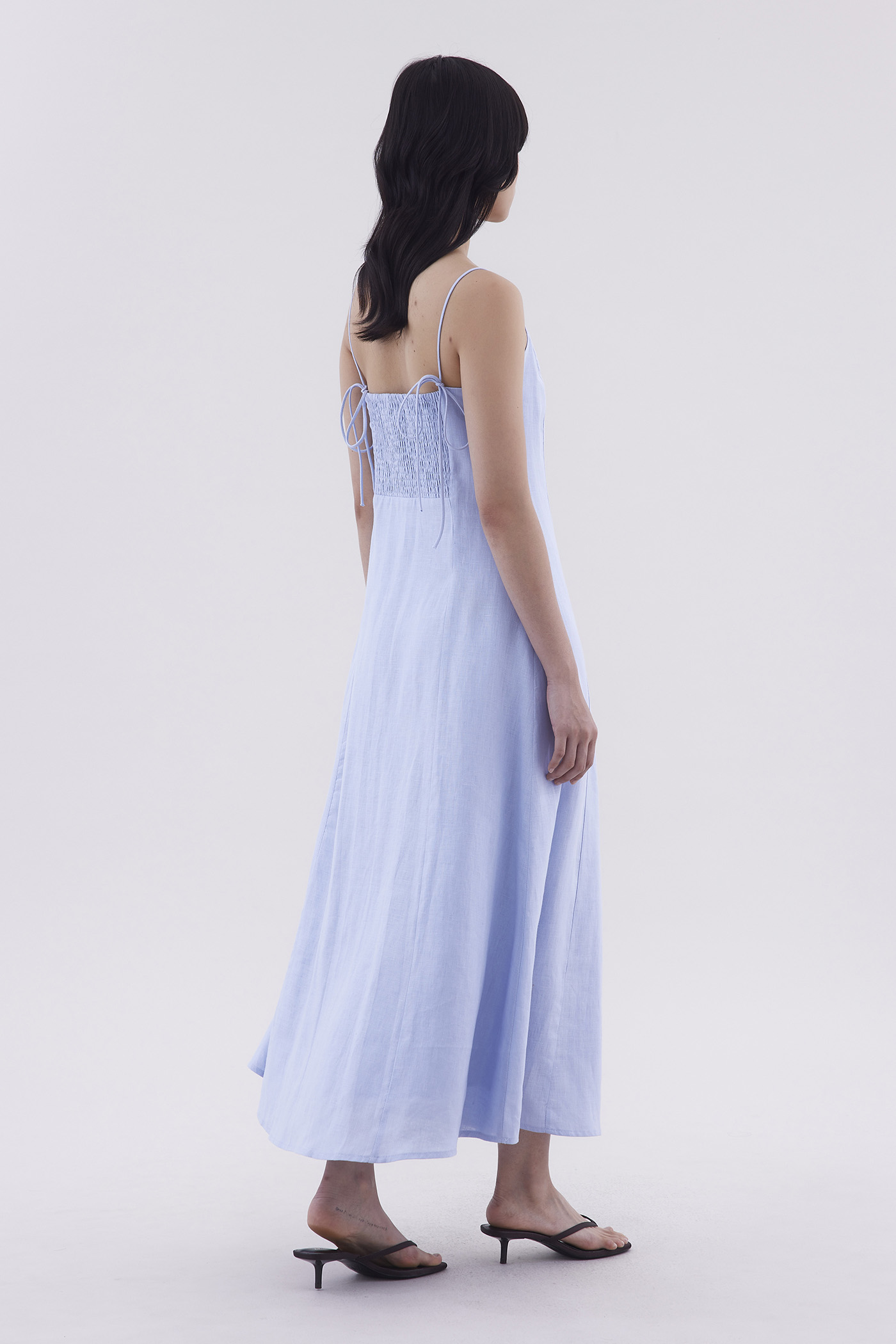 Triska Back-Tie Slip Dress