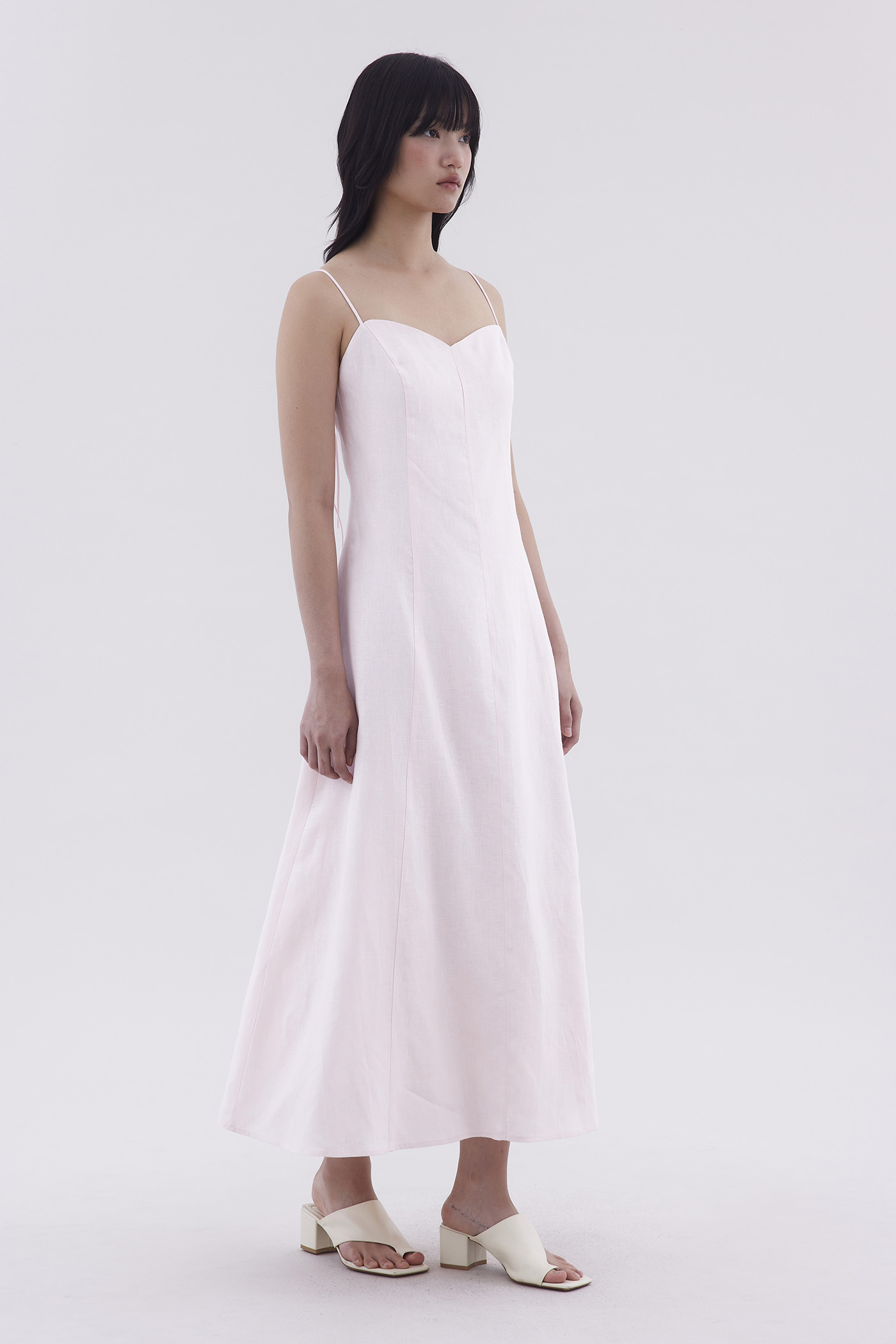 Triska Back-Tie Slip Dress