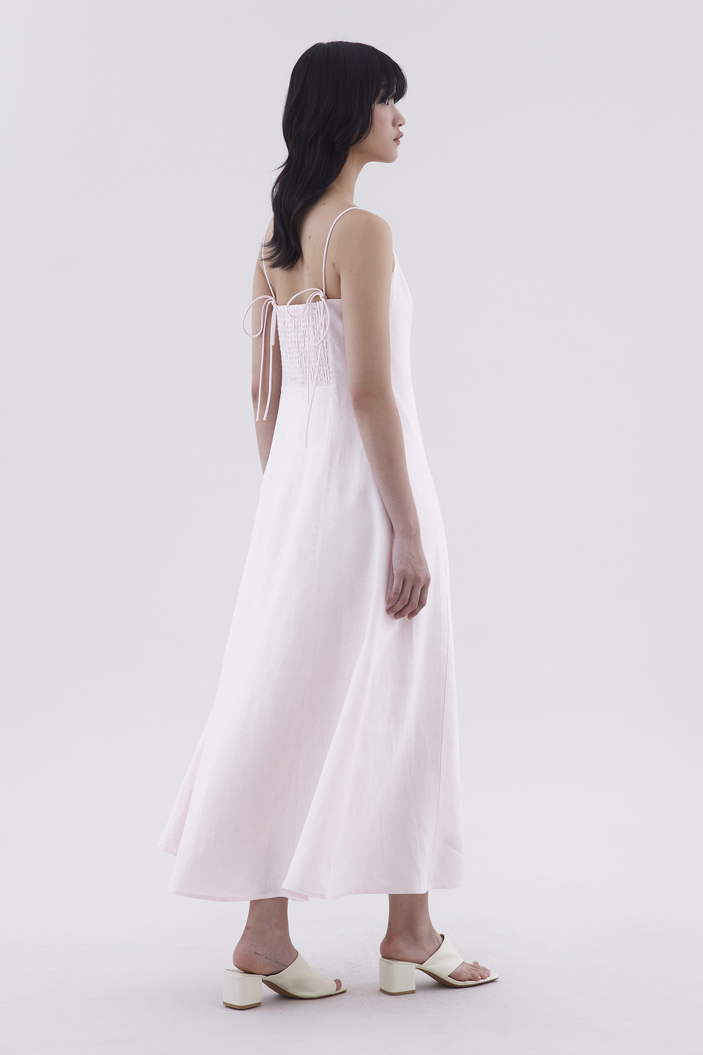 Triska Back-Tie Slip Dress