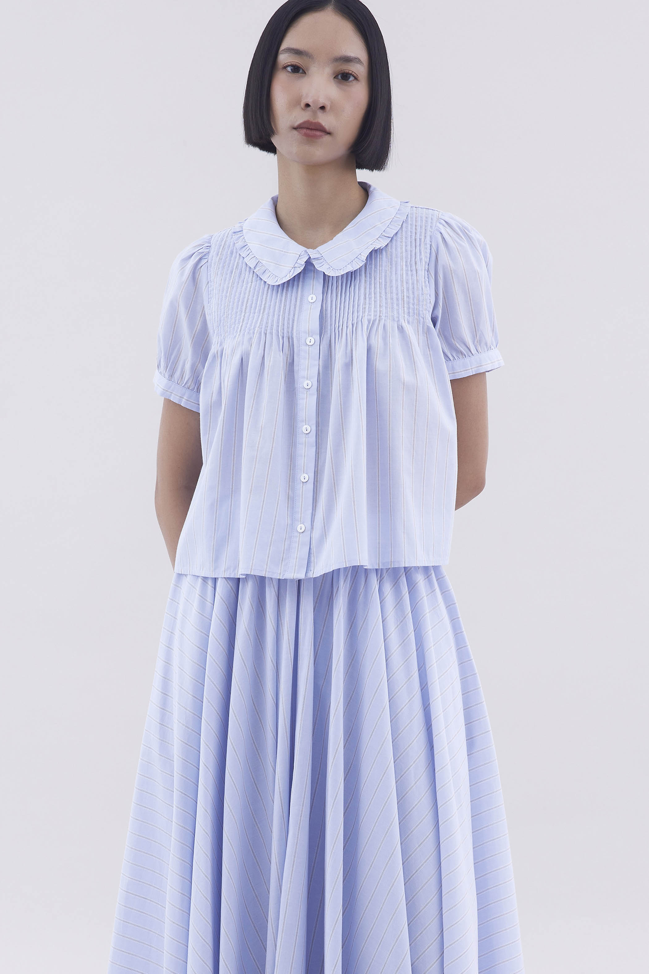 Tarea Pin-Tuck Shirt