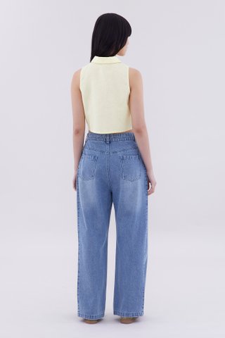 Kaize Collared Crop Top