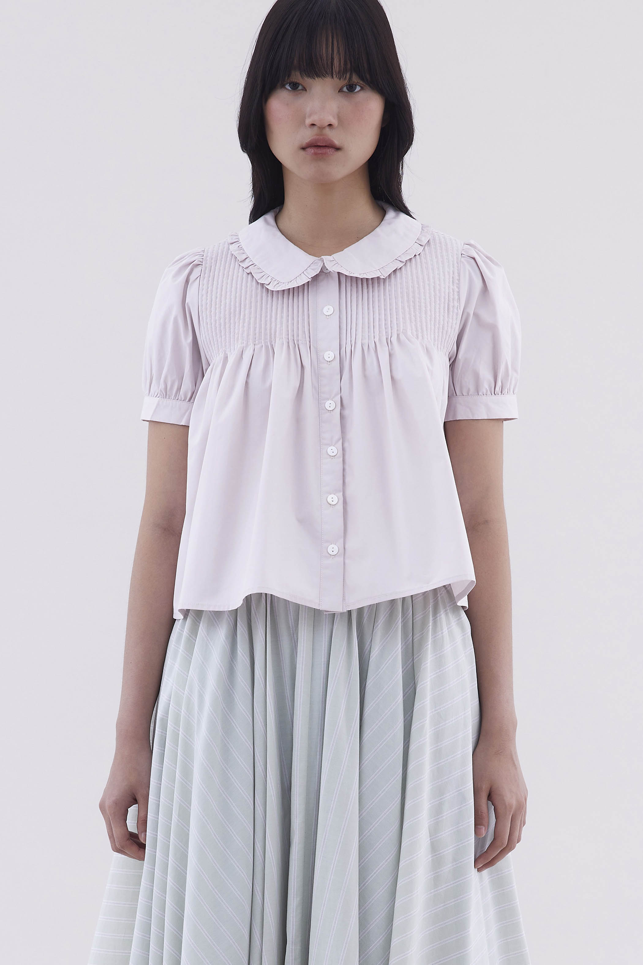 Tarea Pin-Tuck Shirt