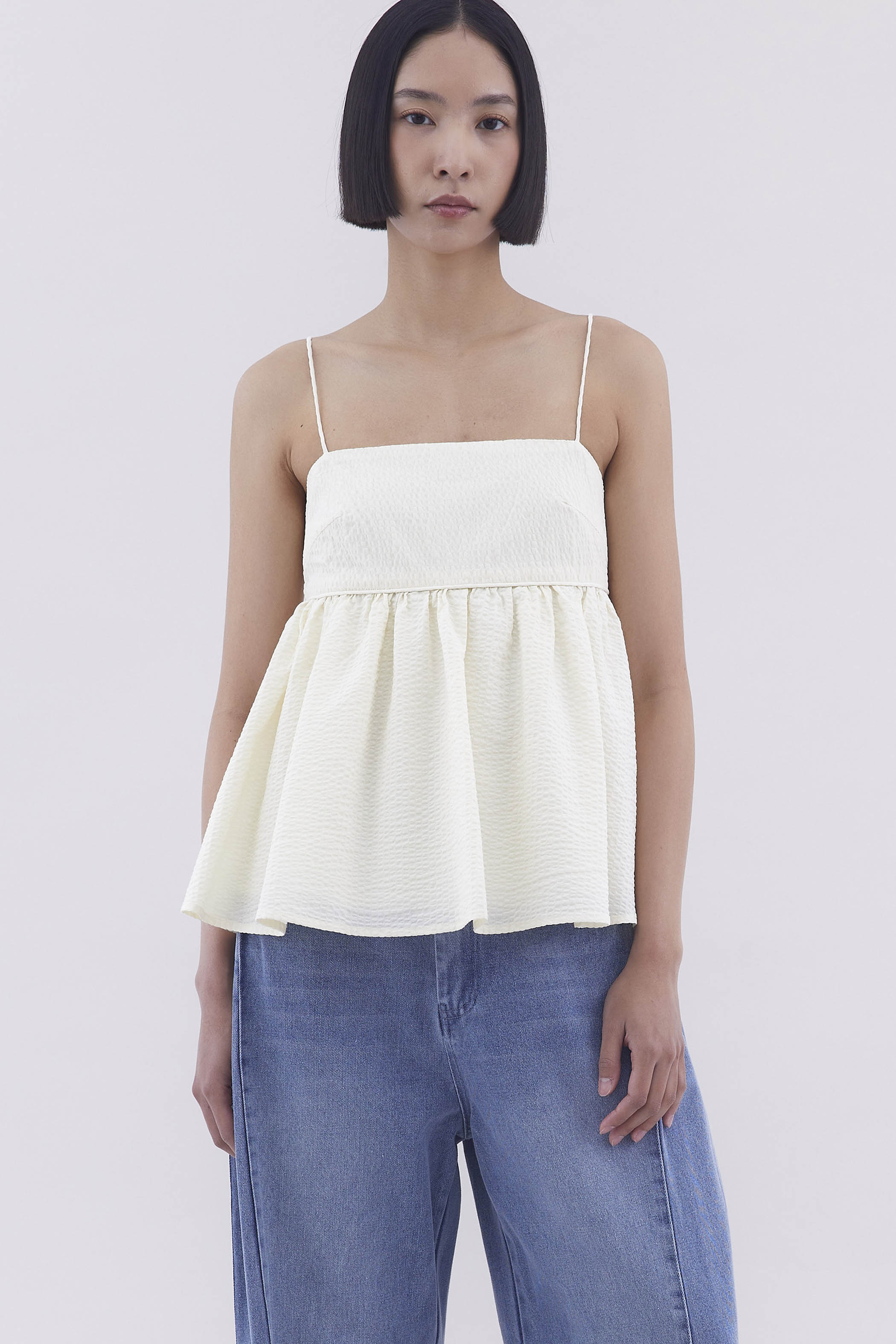 Zeldane Tie Back Swing Top
