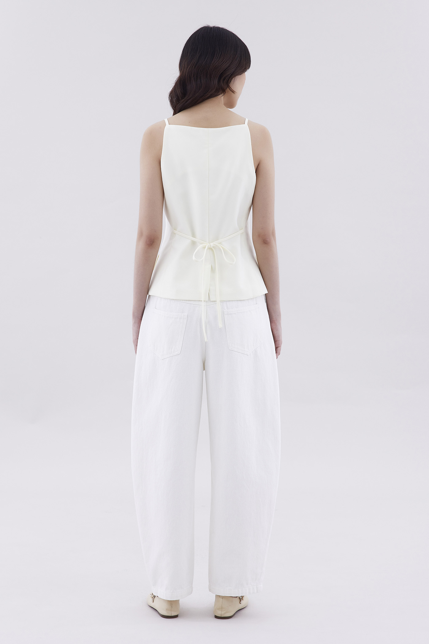Tamie Straight Neck Waistcoat