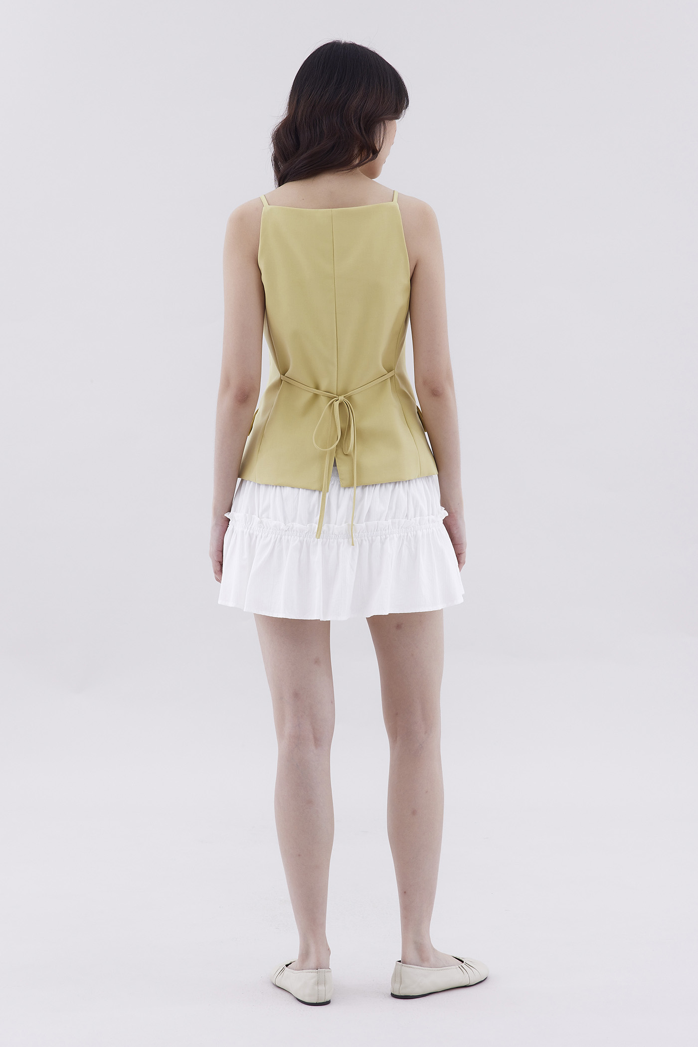 Tamie Straight Neck Waistcoat