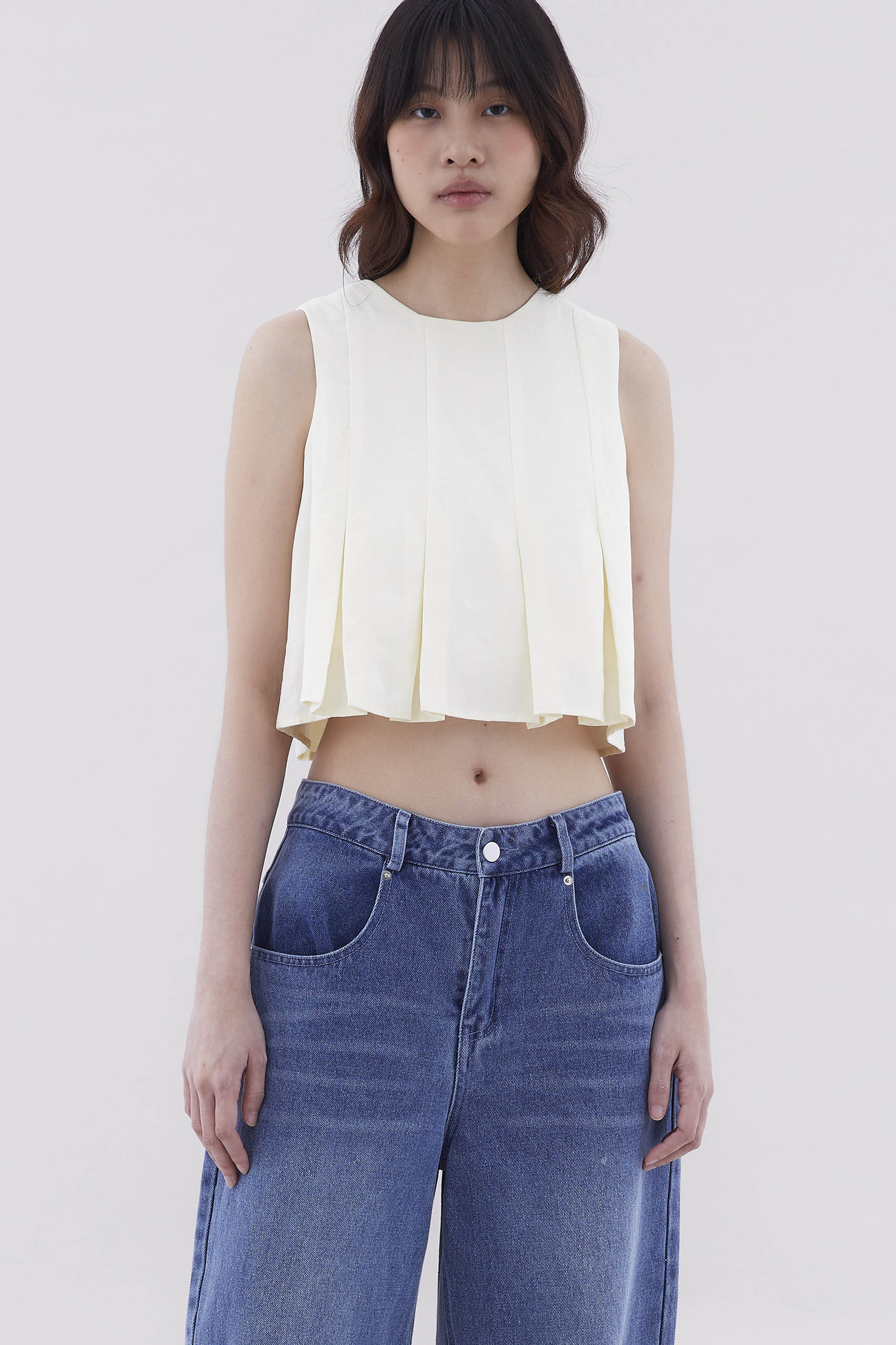 Lyno Pleated Top