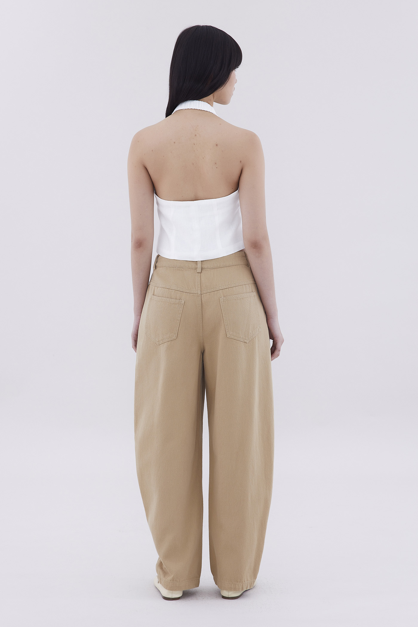 Keara Mid-Rise Barrel Leg Jeans