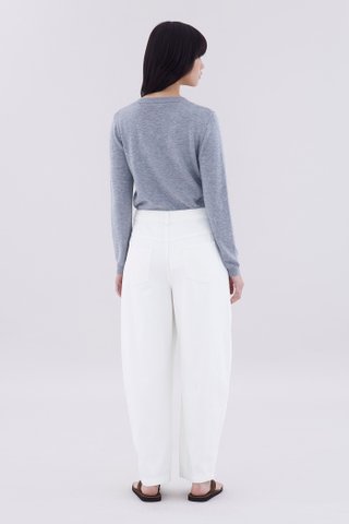 Keara Mid-Rise Barrel Leg Jeans