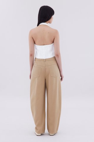 Keara Mid-Rise Barrel Leg Jeans