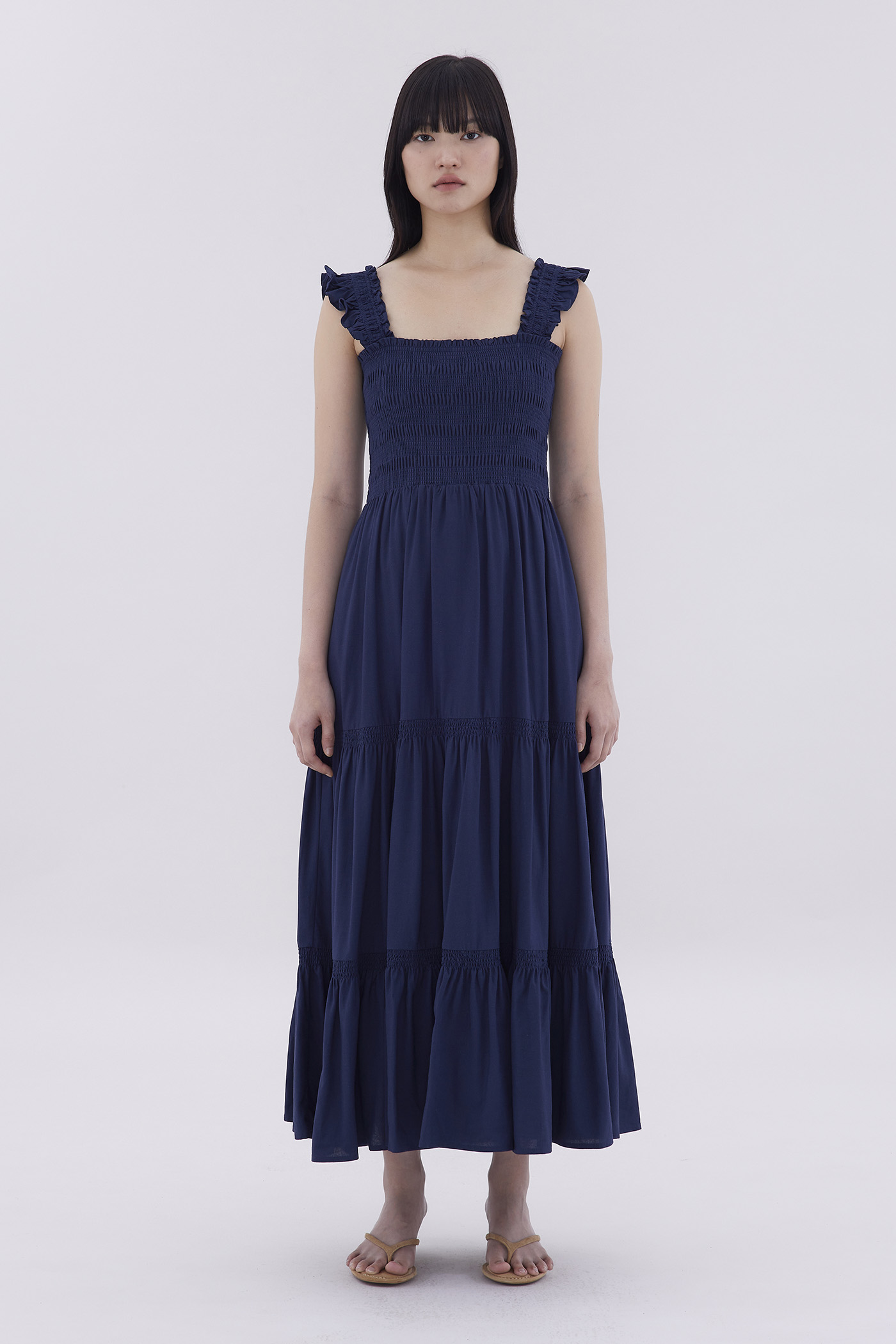 Finela Smock Tiered Dress