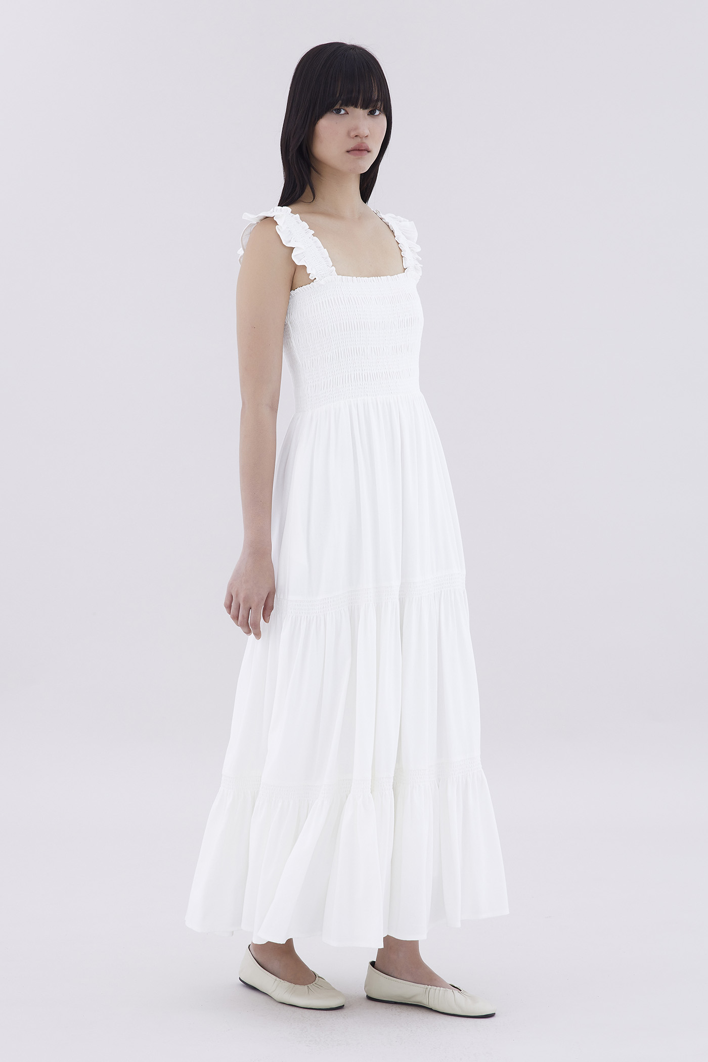 Finela Smock Tiered Dress