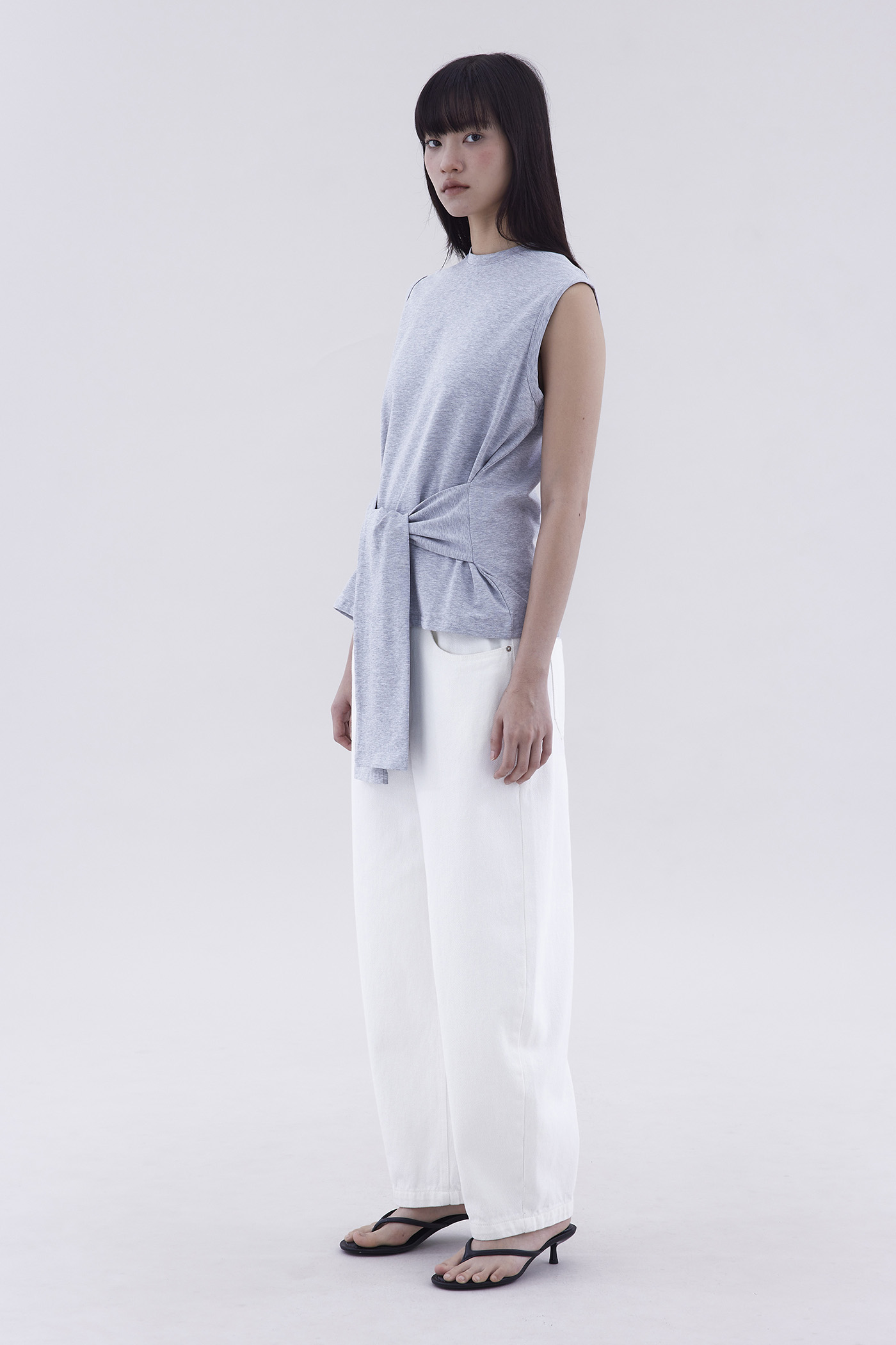 Savine Tie-Waist Relaxed Tee