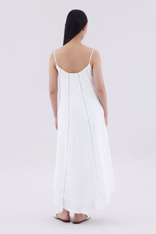 Delena Lace-Trim Panelled Dress